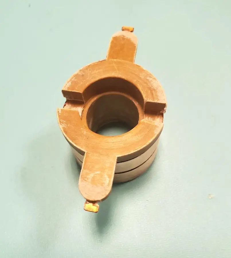 2pcs agricultural vehicle JF11 JF12 generator slip ring copper head alternator slip ring