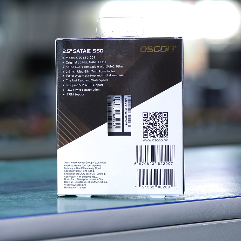 Oscoo Disk Disc-Solid-State-Festplatten Interne Ssd SSD 512GB ssd laptop festplatte MLC NAND Flash