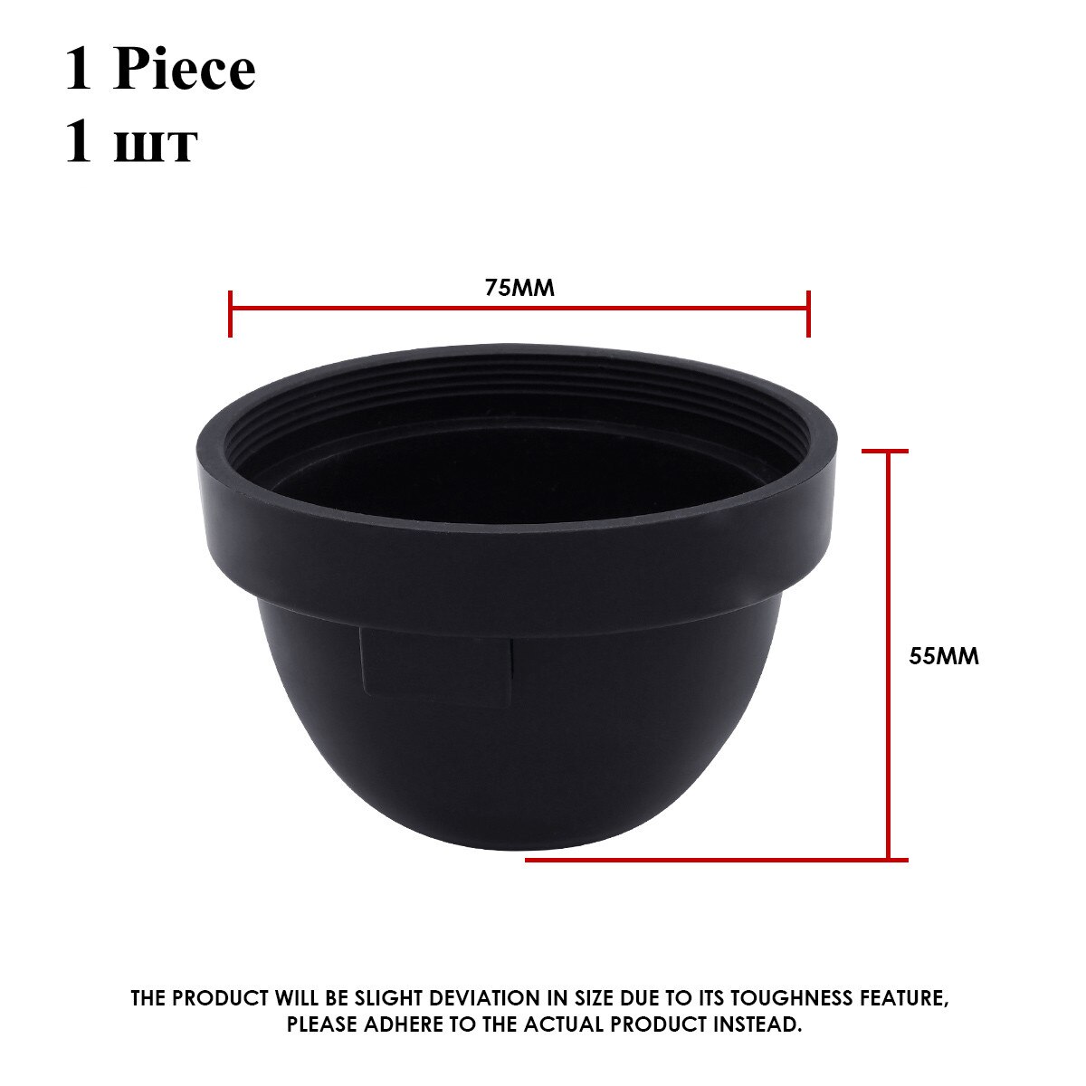 JGAUT – couvercle anti-poussière pour phare de voiture LED, 1 pièce, couvercle d'étanchéité en caoutchouc, 70mm, 75mm, 80mm, 85mm, pour automobile et moto: T75