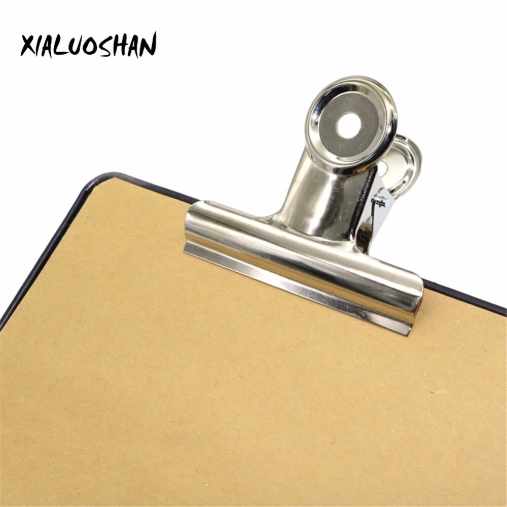 10 st metall sedelklämma silver bulldog klämma rostfritt stål biljett clip brevpapper räkningar metall klämma kontor skolmaterial