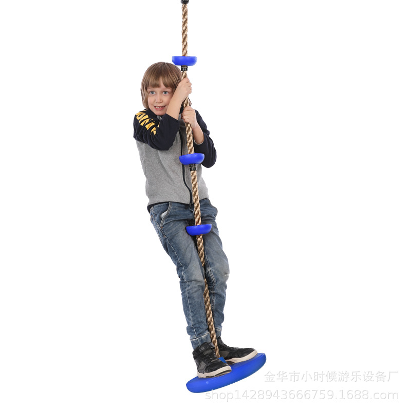 Children's swing climbing bottom big disc swing