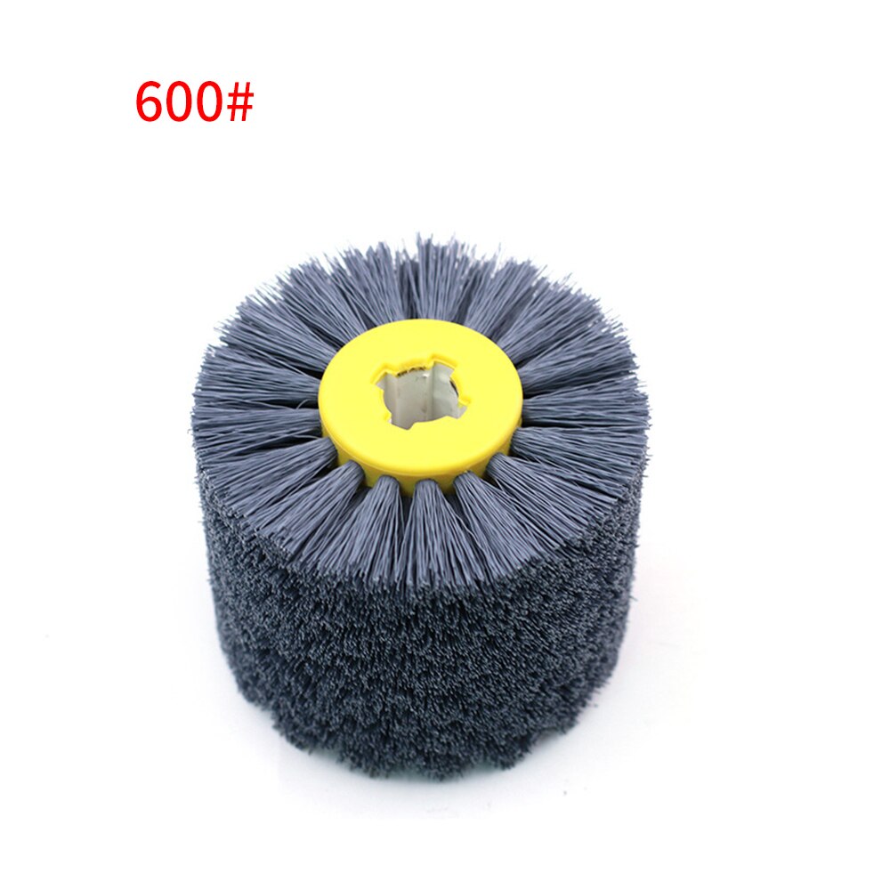 Nylon Abrasive Wire Drum Polishing Wheel Electric Brush For Woodworking Metalworking P80/120/180/240/320/600: 600 Mesh