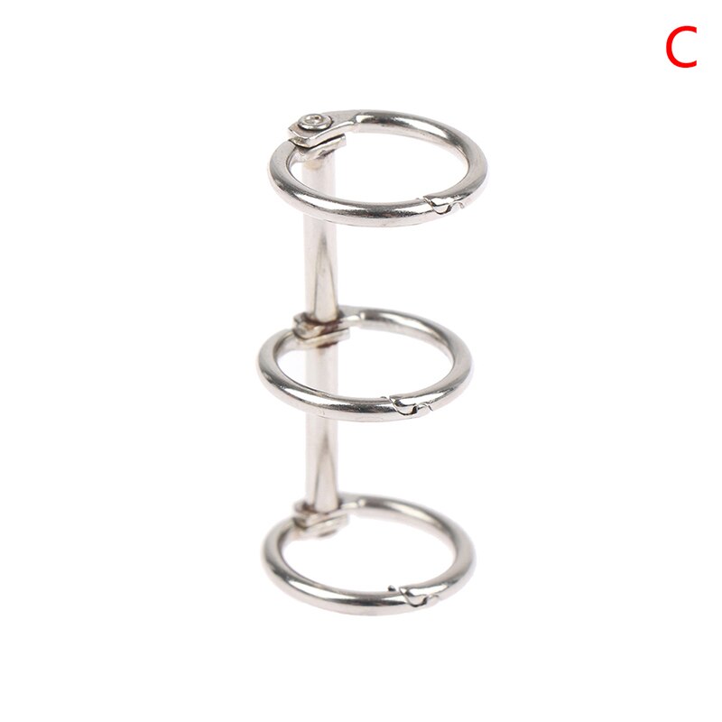 Notebook Bindmiddel Kalender Bindend Ijzeren Ring Kantoorbenodigdheden: Rood