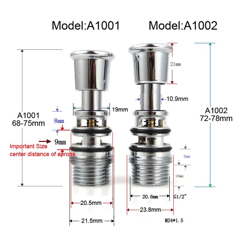 AlaRui Oberfläche Montiert Dusche Schalt Ventil Frühling-typ Wasser Diversion Triple Badewanne Wasserhahn Patronen Diversion Schalter