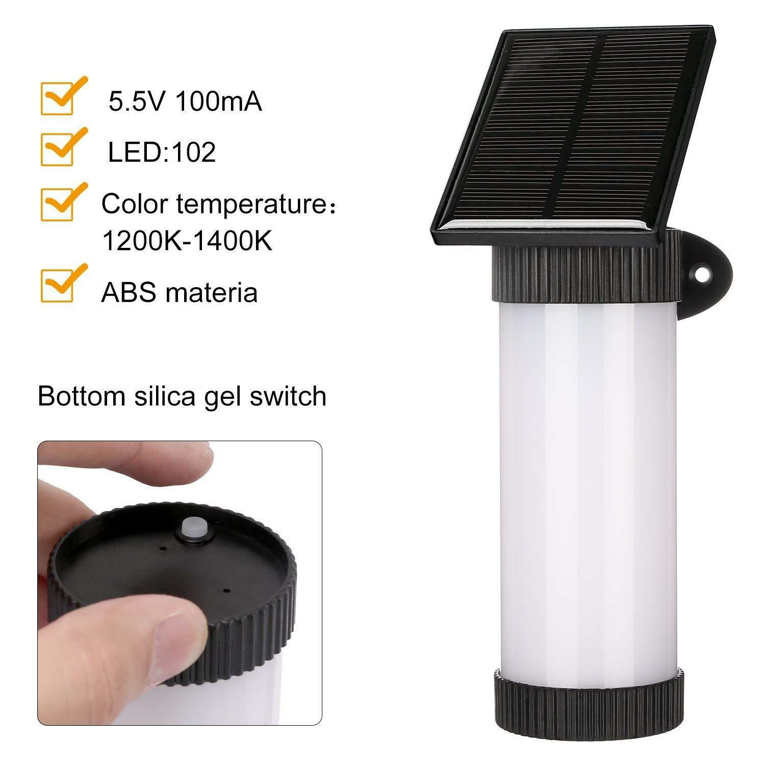 Solar- angetrieben LED Flamme Lampe Wasserdichte 102LED Rasen Flamme Flackern Taschenlampe draussen Solar- LED Feuer Lichter Garten Dekoration