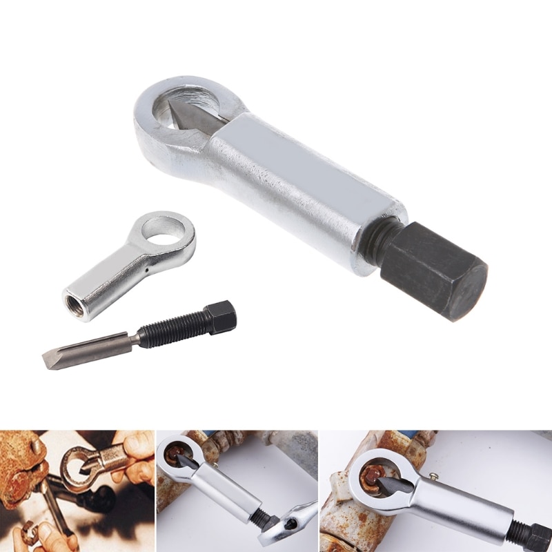 Nut Splitter Breaker 9-12mm/12-16mm/16-22mm Nut Remover Extractor Tools