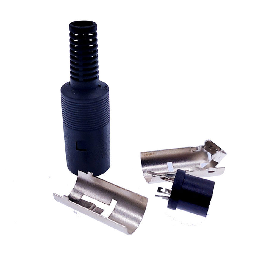 1 PCS Large S Terminal DIN Male/Female DIN Plug Connector 3/4/5/6/7/8/pin PLC Plug Chassis Cable Assembly with Plastic Handle