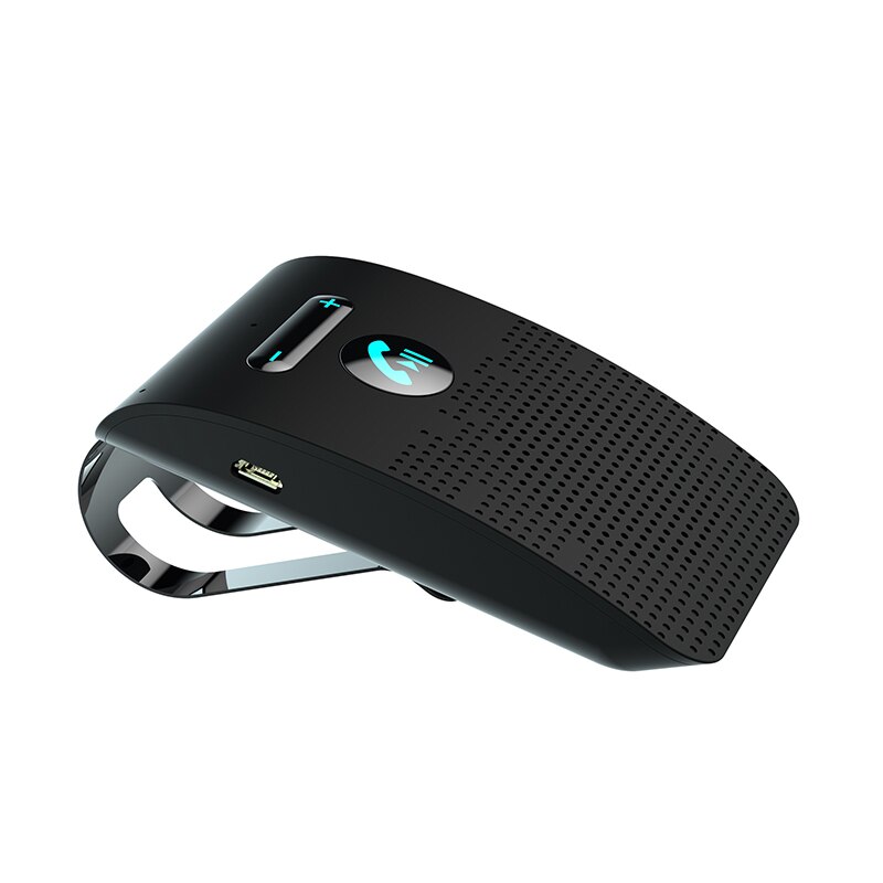 Draadloze Auto Bluetooth V5.0 Bluetooth Handsfree Carkit Draadloze Bluetooth Speaker Zonneklepclip Speakerphone Clear Speaker