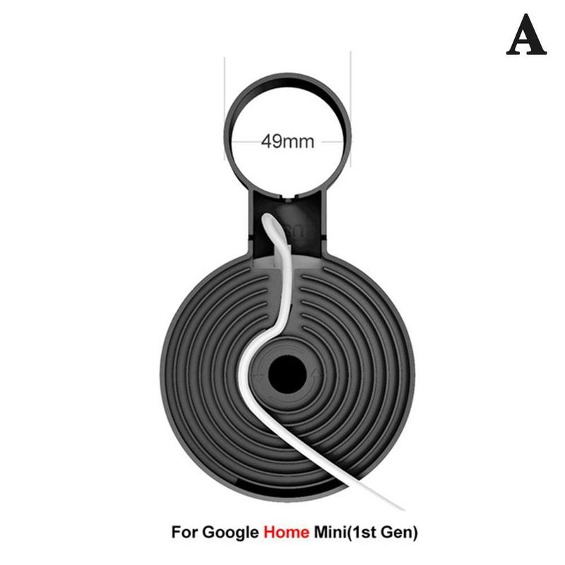 Audio Wall Bracket Suitable for Google Audio Google Nest/home Mini Wall Bracket Generation and Second Generation: black