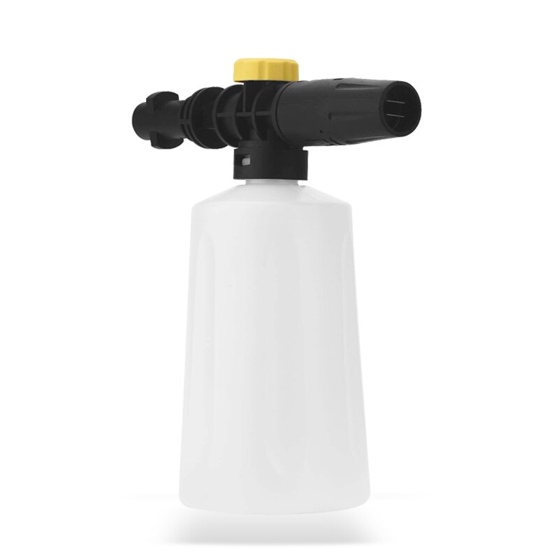 Lanza de espuma para nieve de 750ML para Karcher K2 K3 K4 K5 K6 K7, generador de espuma de jabón para lavadoras a presión de coche con boquilla pulverizadora ajustable