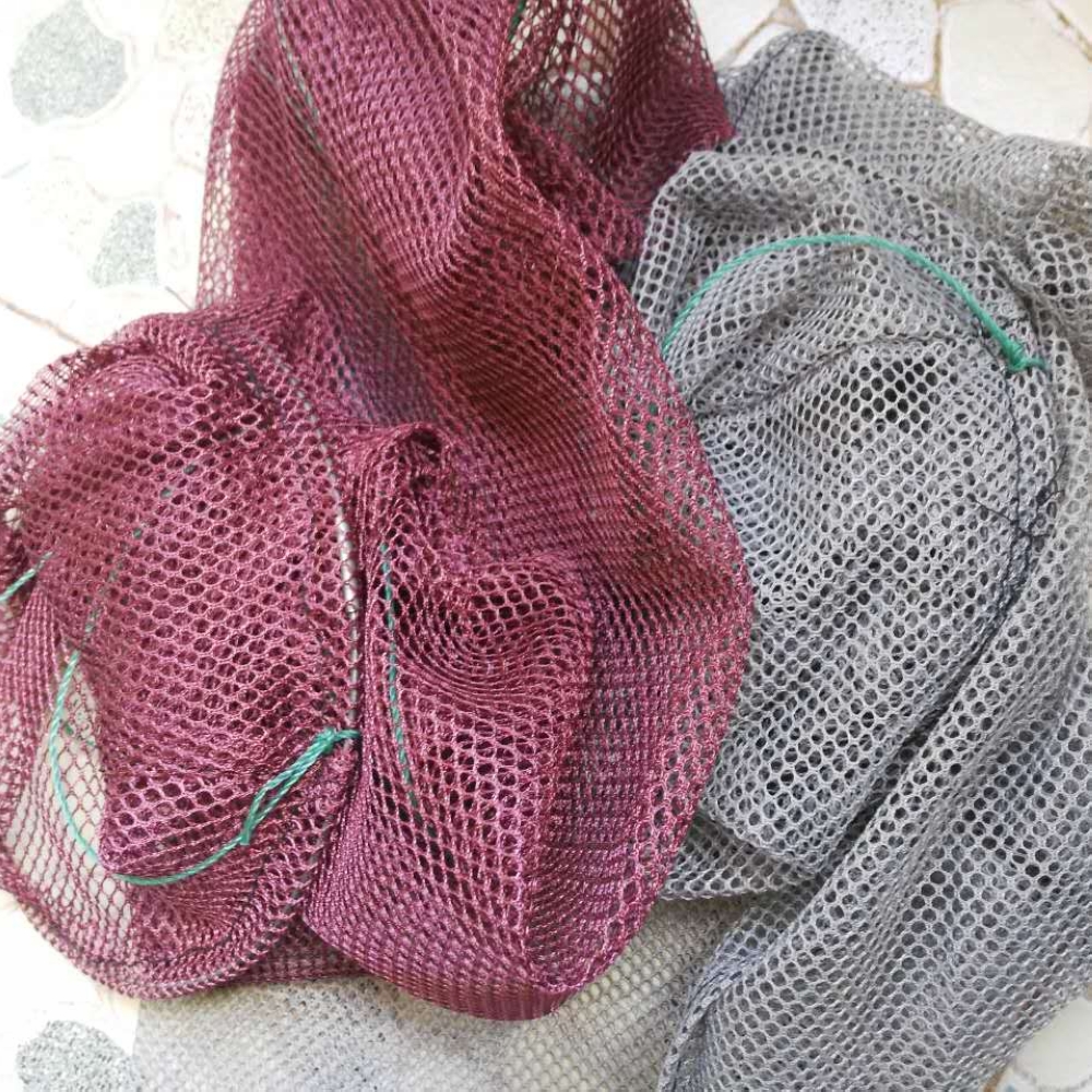 75cm fihign garn små netting fiskeutstyr farge sammenleggbare fyke garn produkter alt for billig fiskeutstyr leverandører 1 stk/lott