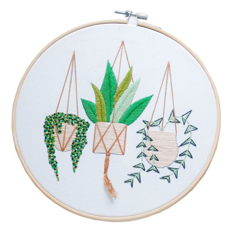Cirkel broderisæt, broderisæt, håndarbejde broderi, korssting sæt, broderi til begyndere, diy kunst sy håndværk: 764604