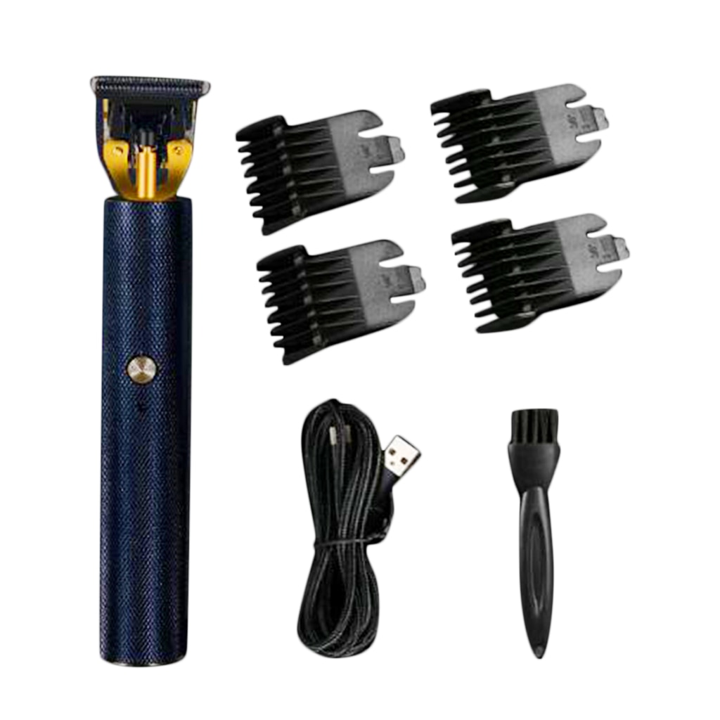 Pro li outliner genopladeligt elektrisk hårklipper trådløs mænds trimmer 2- hastighed usb genopladeligt styling skæreværktøjssæt  t9