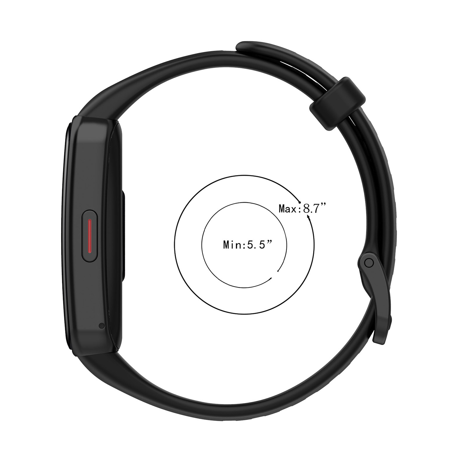 Bracelet de montre Sport en Silicone pour Huawei Honor Band 6 7 Bracelet de montre intelligente remplacement Original pour Huawei Band 6 7 Bracelet