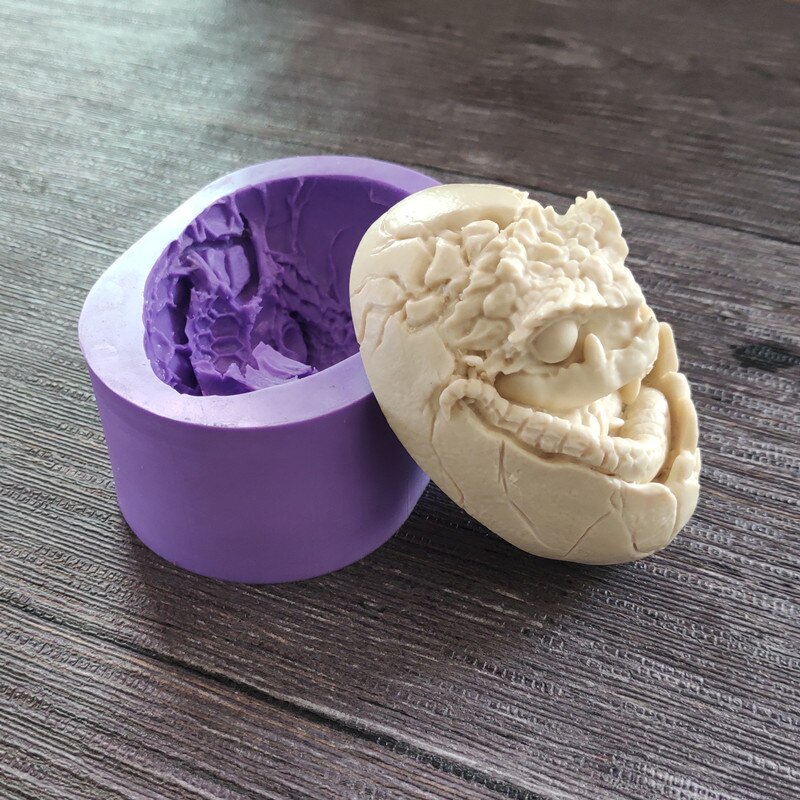 Baby Dragon Silicone Molds DIY Baby Party Cupcake Topper Fondant Cake Decorating Tools Polymer Clay Candy Chocolate Moulds15261