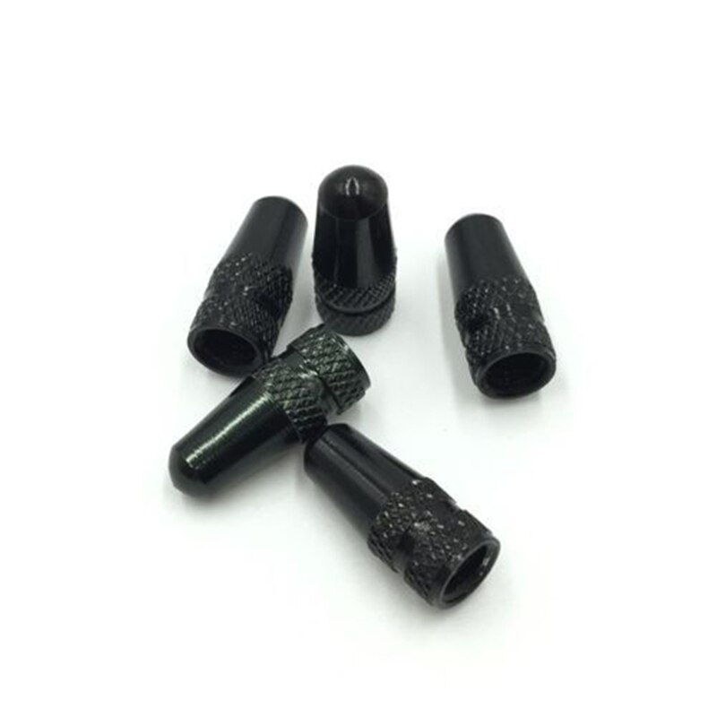 5 Pcs X Presta Lucht Ventieldopjes Aluminium Materiaal Fiets Presta Velg Tyre Stem Air Ventieldopjes Stofkap