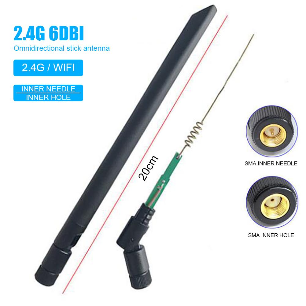 High-gain WIFI Network Folding Antenna 6dbi 2.4G Omnidirectional Antenna 50W SMA Male Connector For Router Indoor Outdoor