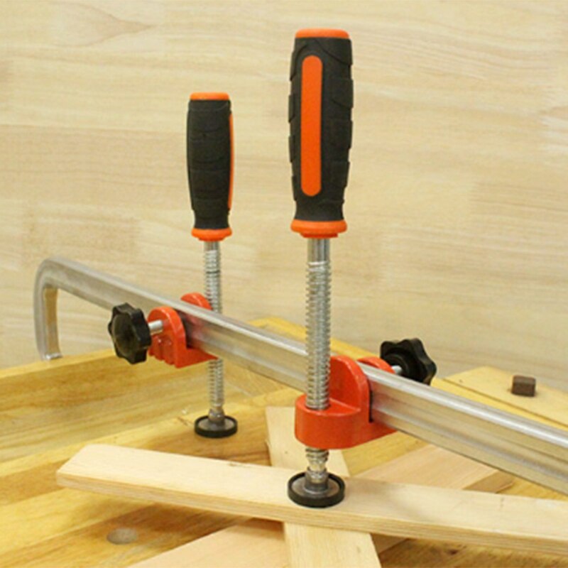 2Pcs Woodworking Edge Clamp F Clamp Quick Clamp Function Expansion Auxiliary Tool Fixing Clamp