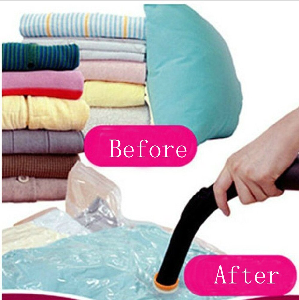 Space Saver Saving Storage Seal Vacuum Bags Compressed Organizer Vacuum Bag For Clothes Storage Bag Space Saving Organizer #T2P