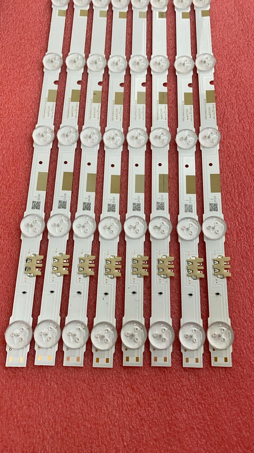 16 pz striscia di retroilluminazione a portato per Samsung 50JS7200 UE50JU6800 UN50JS7000 BN96-38480A 38479A V5dott_500SCA 500SCB_R1
