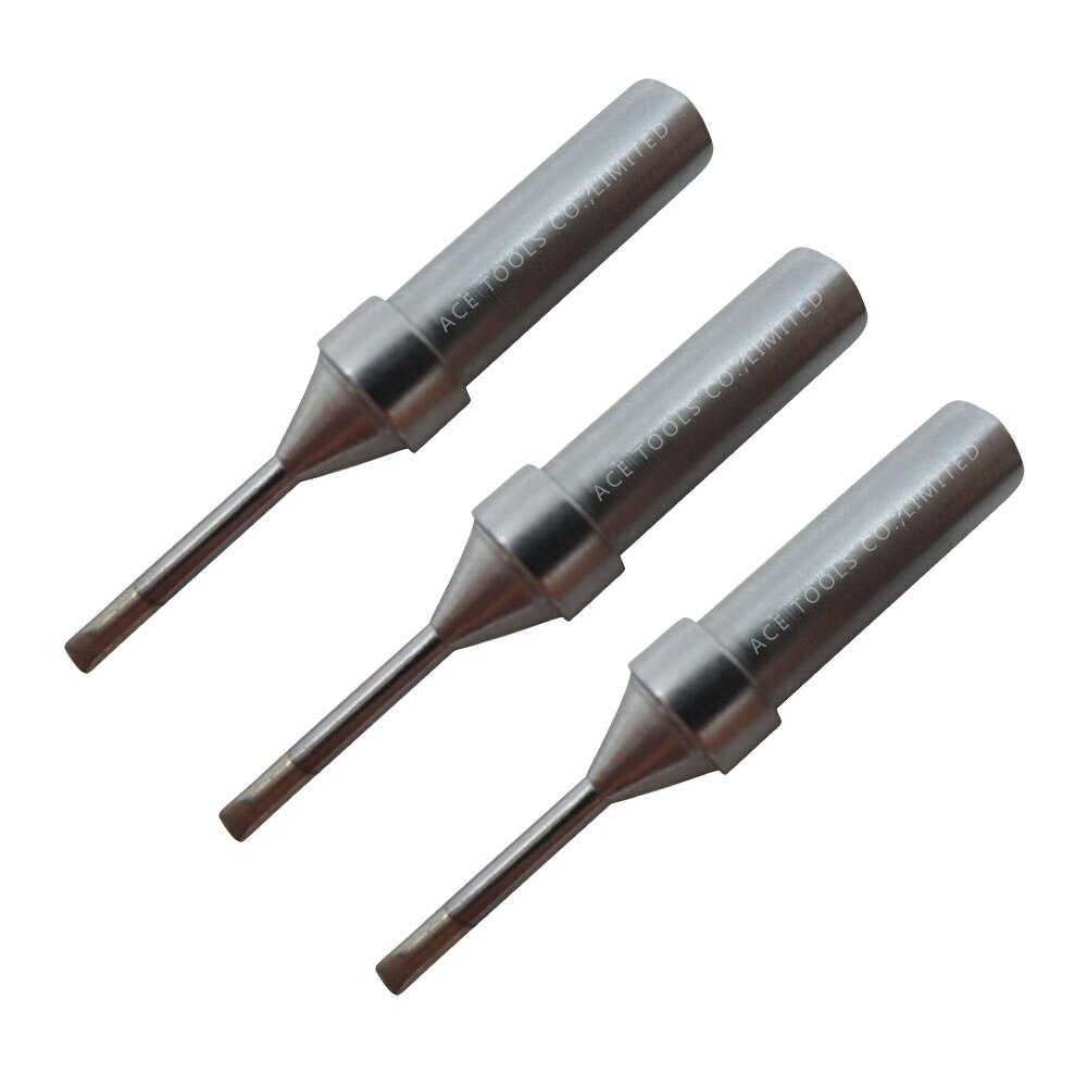 Punta per saldatura ETR scalpello 1.6mm misura WELLER WES51 WES50 WESD51 noi1010NA noi1010EU preciso51 preciso50 LR21 LR20 punta per saldatore a matita