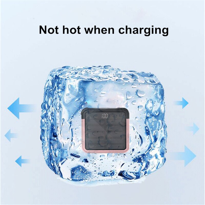 10000 mah zonne-energie powerbank draagbare telefoon snel opladen externe batterij usb zonne-oplader voor xiaomi iphone mini powerbank