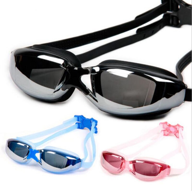 Zwembril Silicone Zwemmen Zwembad Bril Verstelbare Anti Fog Uv Waterdicht Eyewear Zwemmen Apparatuur Sportswear Swim Gereedschap