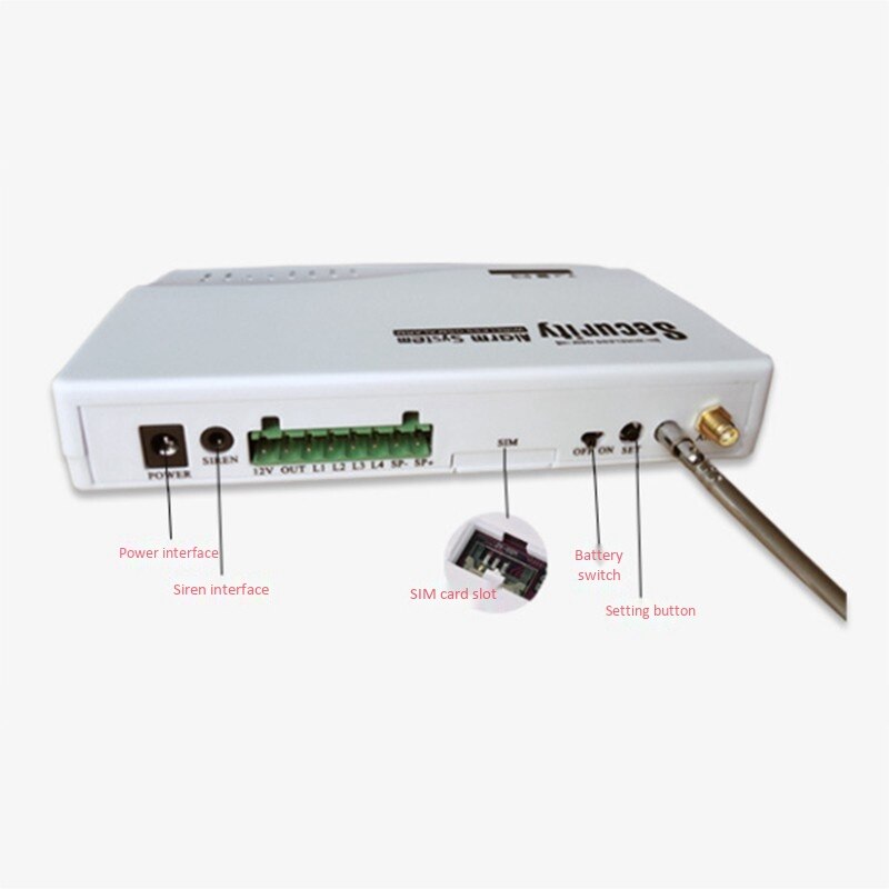 APP Burglar Alarm GSM Alarm Burglar Alarm Security Alarm Home Burglar Alarm System EU Plug