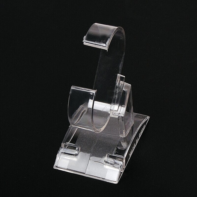 Wrist Watch Display Rack Holder Show Case Stand Tool Clear Plastic