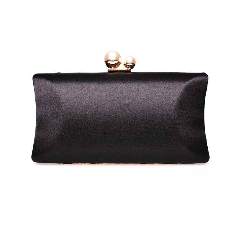 Håndlaget perle clutches veske for kvinner rosa svart clutch kveldsveske brud bryllup vesker fest veske kvinne veske