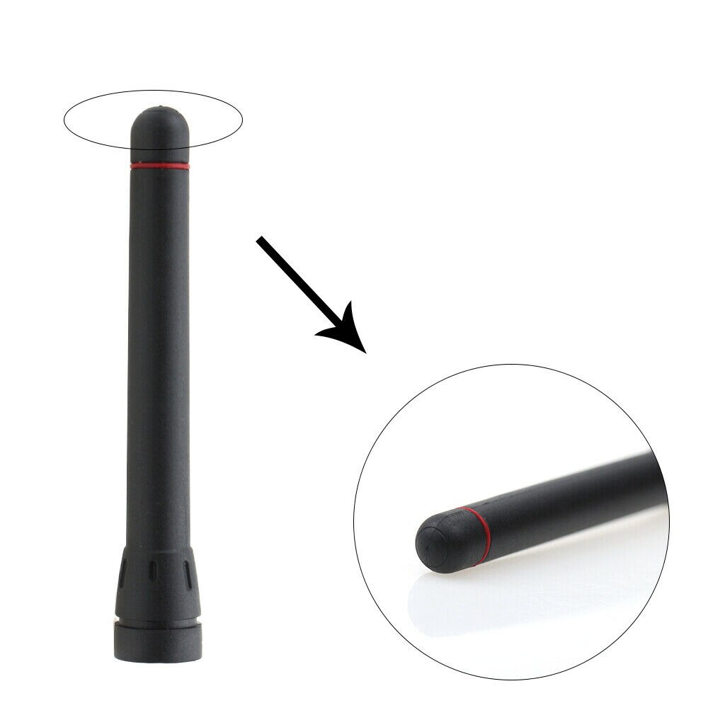 Qppxun 10X VHF 136-174MHz tozzo antenna per Icom F16 FA-SC57VS F11 F11S F14 F14S Radio