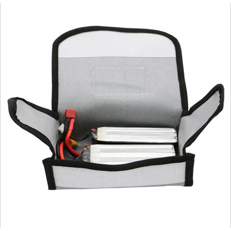 Battery protection bag lithium battery explosion proof bag aircraft model battery explosion proof bag mobile phone charger file