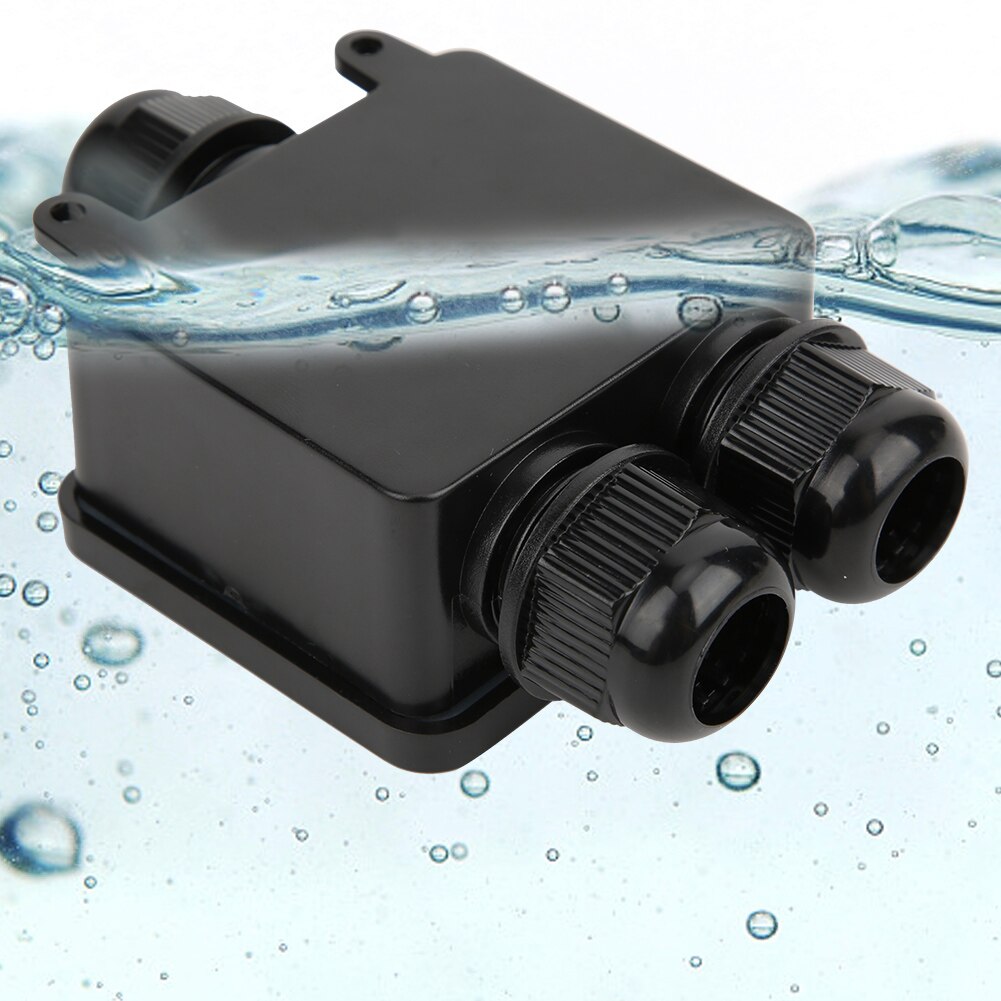 Waterproof Junction Box 3 Way IP68 Outdoor Waterproof Cable Connector Junction Box With Terminal