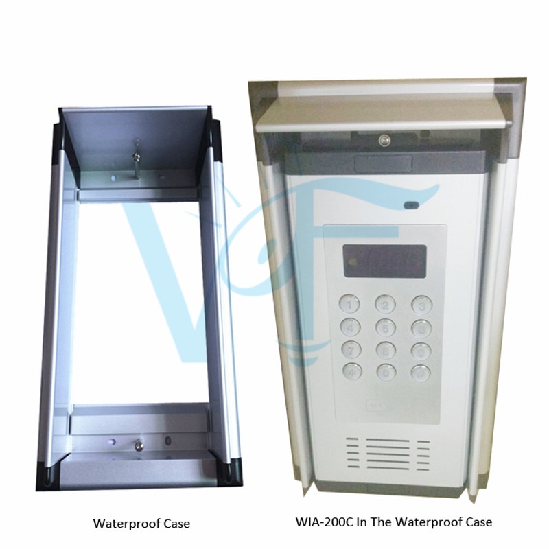 Waterproof Case For GSM Wireless Building Intercom Access Control System WIA-200C Protective Rainproof Cover Outdoor Dustproof