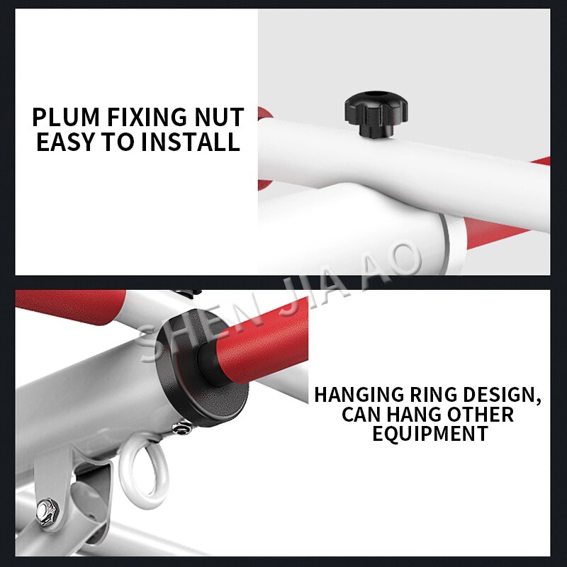 Indoor Folding Pull Up Bar Wall Horizontal Bars Gym Chin Up Bar Pullup Bar Multiple Use Exercise Fitness Equipment For Home