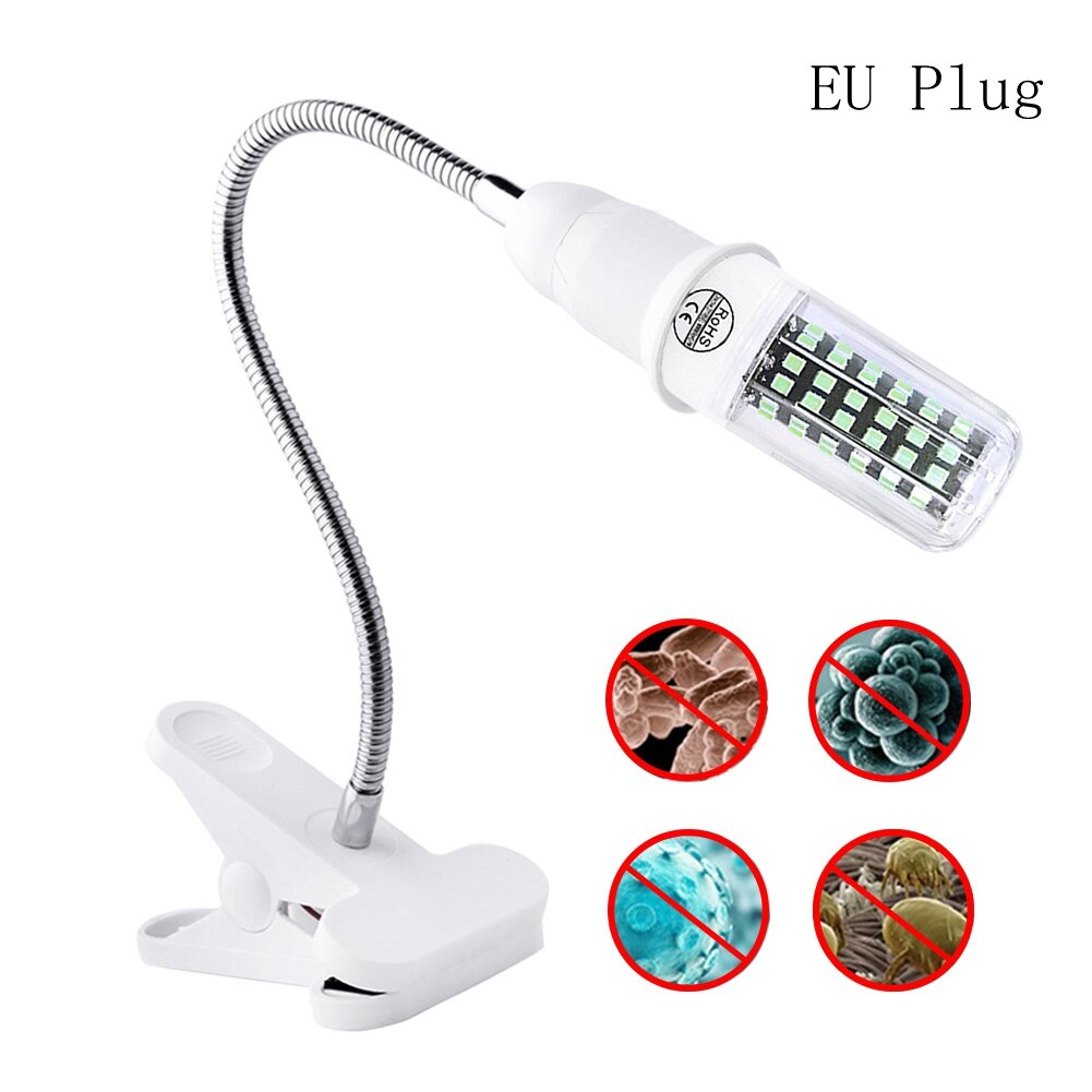 112 LED E14 UV Germicidal Lamp UV Sanitizer For Home Remote Control Disinfection Lamp Light E27 LED UVC Light Bulb Sterilization: Set 2