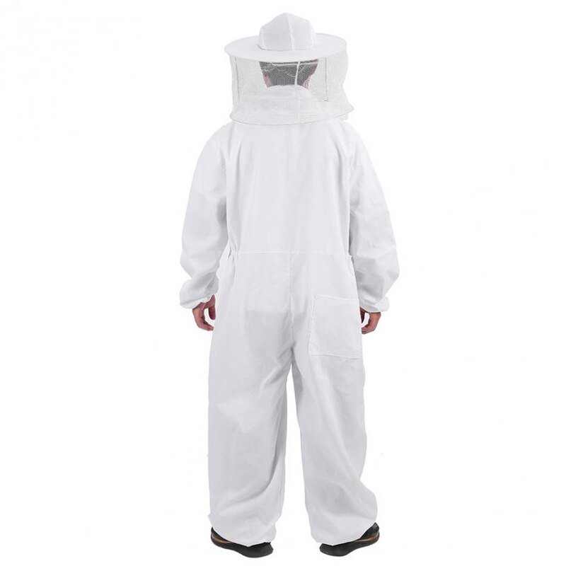 Coton apiculteurs abeille costume complet corps abeille décapant gants chapeau vêtements Jaket costume de protection apiculture équipement-L