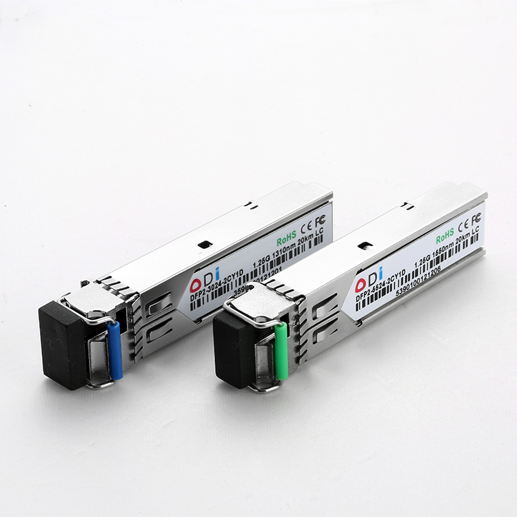 20km Optik1550/1310nm lc Transceiver sfp 1,25g 20km