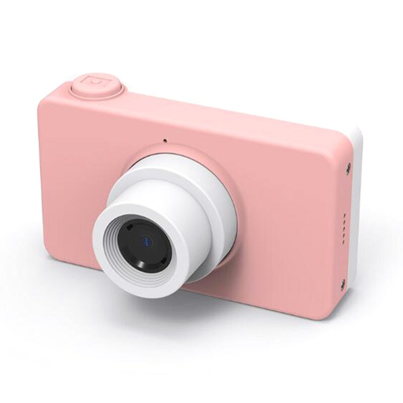 Portable Children Mini Digital Camera SLR HD Camera Cute Sports Children's Camera Support Video Recording Playback: Pink