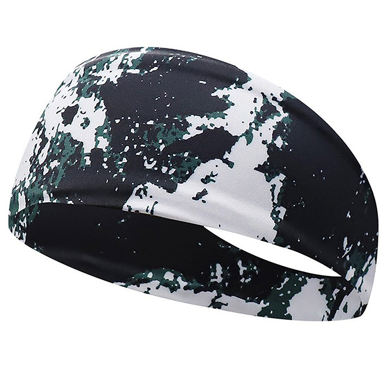 Banda antisudor para Fitness Unisex, diadema para correr, deportes, absorbente, Yoga, 1 ud.: Azul cielo