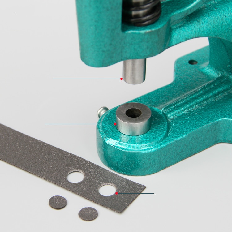 Metal ring machine hand pump perforation punch mould