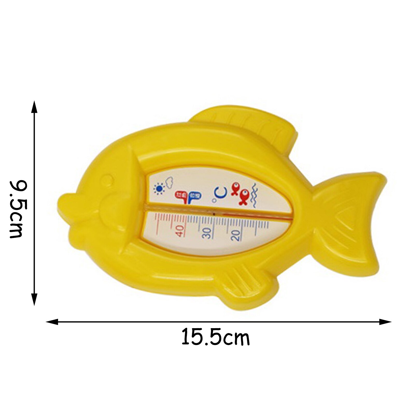 Baby Bad Thermometer Mooie Vis Water Temperatuur Meter