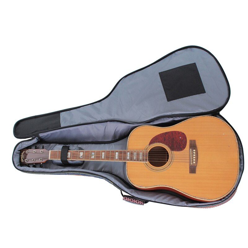 étanche épaissir sac de guitare 41 pouces double épaule électrique étui de guitare 40 pouces pièces de guitare classique
