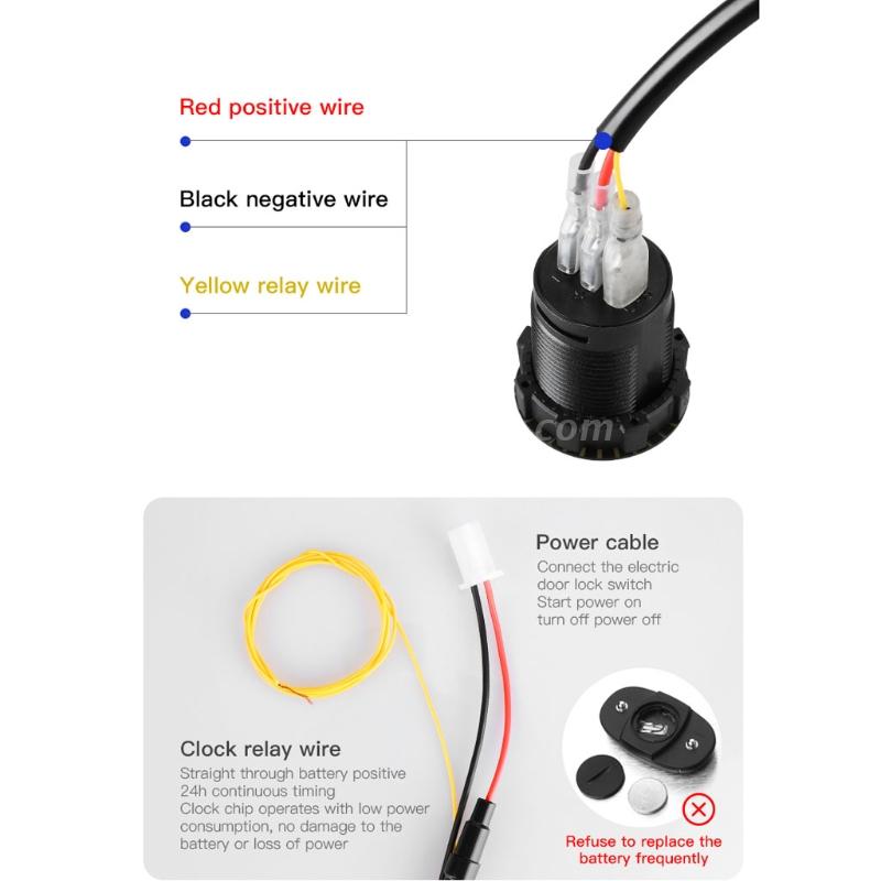 Reloj Digital táctil para coche, dispositivo electrónico con pantalla LED, resistente al agua, 12V/24V, para barco y motocicleta