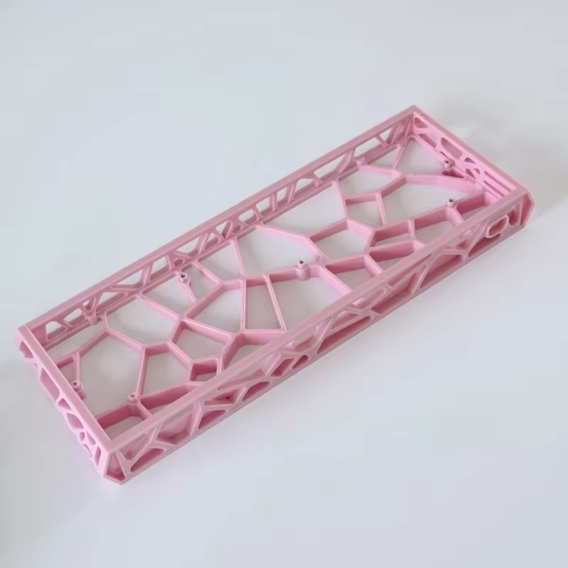 Holy60 Hollow Keyboard Case GH60 GT60 Mad60 Wooting60 M6 Custom Keyboard Shell White/red PC Gamer DIY Mechanical Keyboard: Khaki