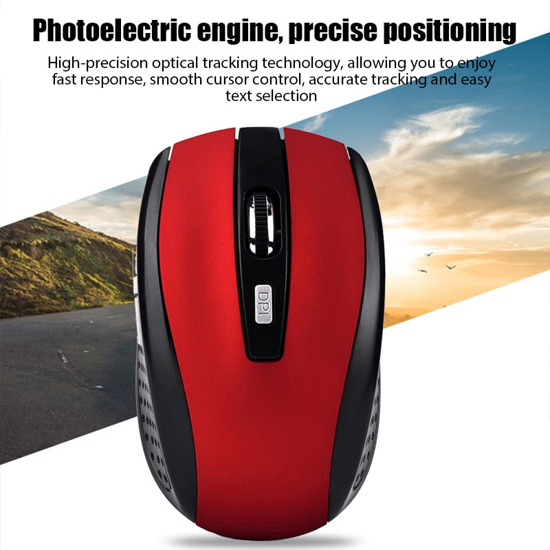 Wireless Mouse USB Mouse Silent Ergonomic Mouse Optical Mause Gaming Noiseless Mice For PC Laptop Computer Mouse 2.4GHz 1200DPI