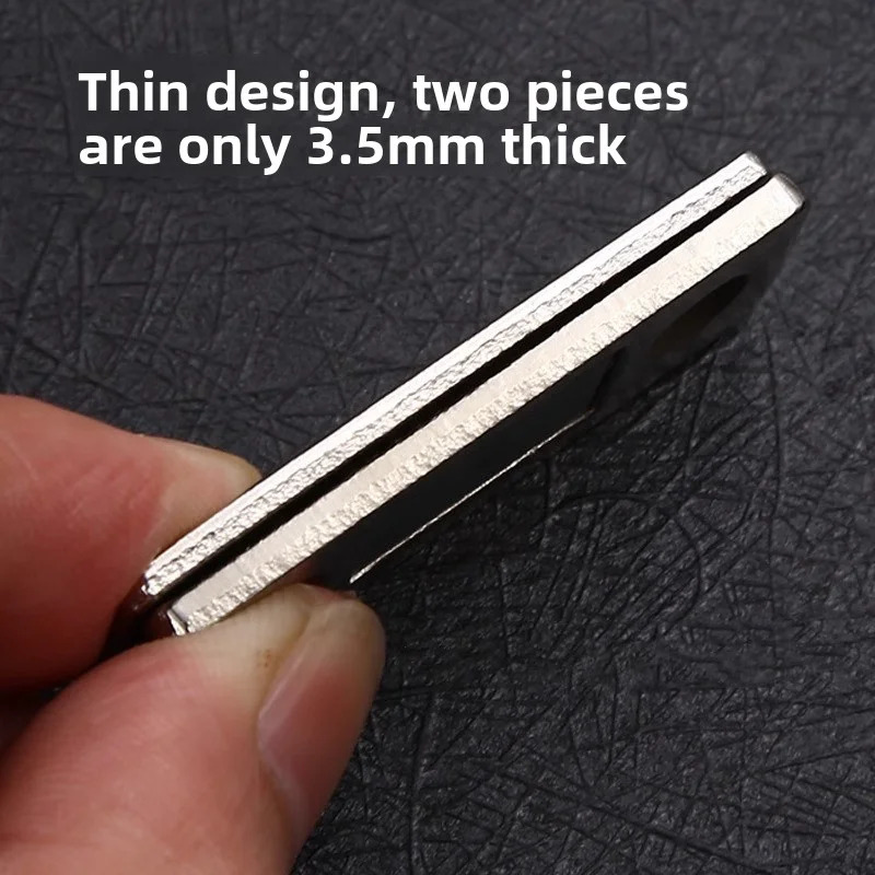 Magnetic Cabinet Catches Ultra Thin Door Strong Magnets Stopper Invisible Adhesive Drawer Magnet Lock for Kitchen Closet Closer