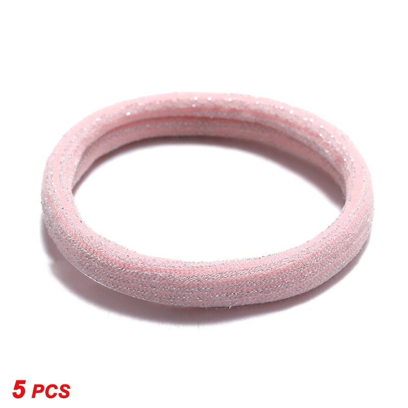 100 pcs/lot kids hair rope Hair Accessories Scrunchy Elastic Hair Bands Girls decorations Headbands Rubber Band: TSZ055-1