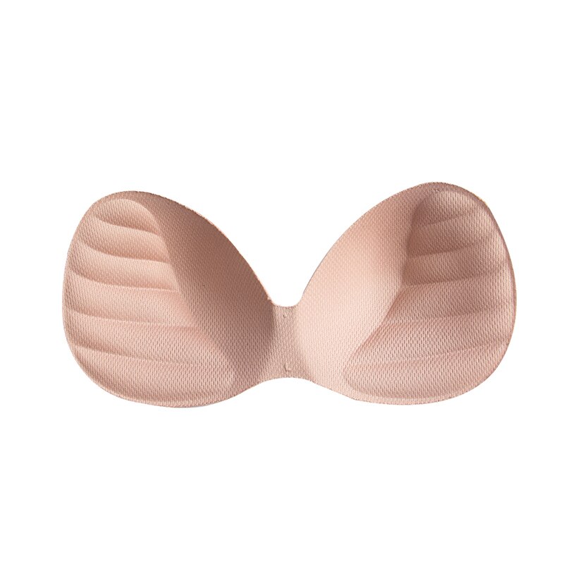 Body-fit kvinder badedragt pad indsæt bryst bh enhancer push up bikini polstret indsatser bryst usynlig pad
