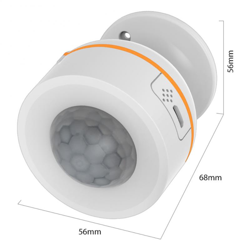 NEO Tuya ZigBee PIR Motion Sensor Wireless Infrared Detector APP Control Smart Home Burglar Security Alarm System USB Power Home
